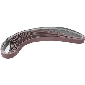 1" x 42" Sanding Belt A80, 10 pc.