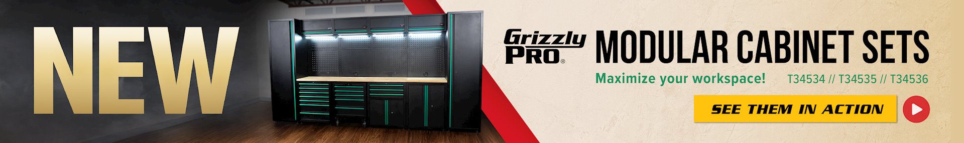 Banner for 10-16 NEW Modular Cabinet Sets Masthead