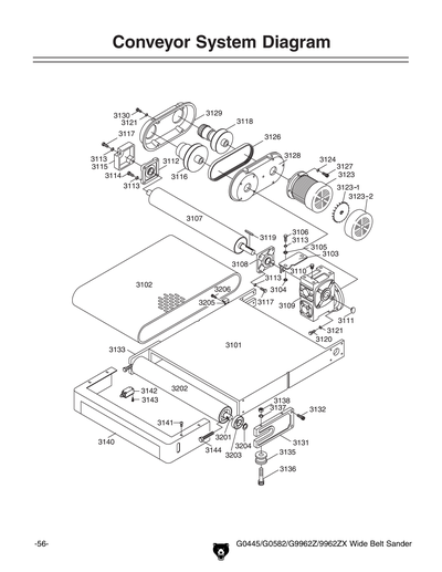 Part Diagram for G0445