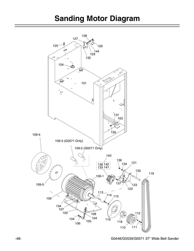 Part Diagram for G0446