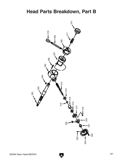 Part Diagram for G0484