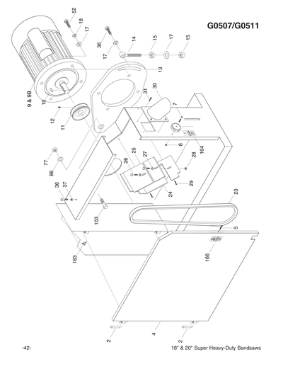 Part Diagram for G0511