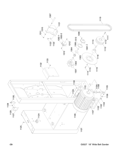 Parts for G0527 18