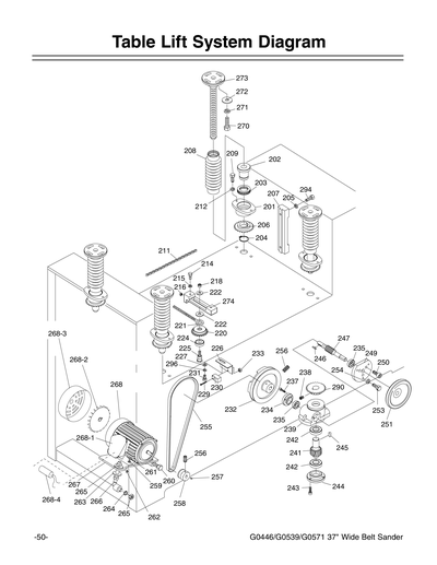 Part Diagram for G0571