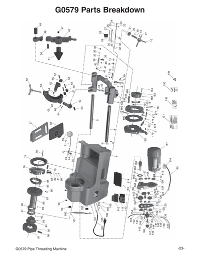 Part Diagram for G0579
