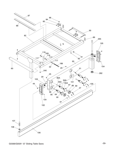 Part Diagram for G0591