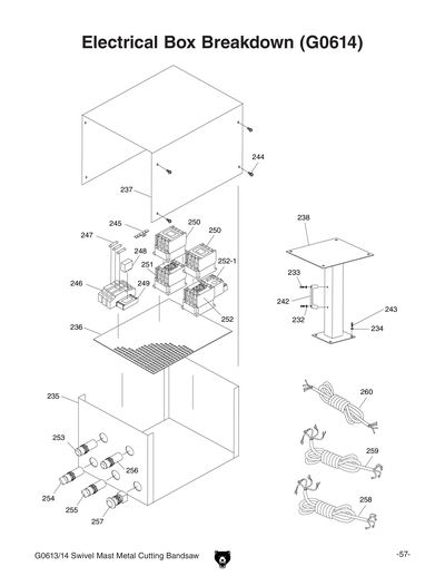 Part Diagram for G0614