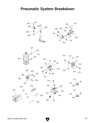 Part Diagram for G0641