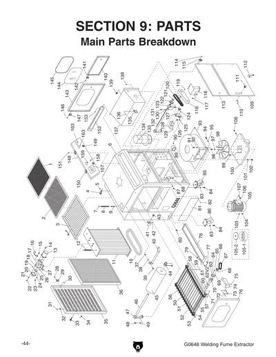 Part Diagram for G0648