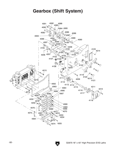 Part Diagram for G0670