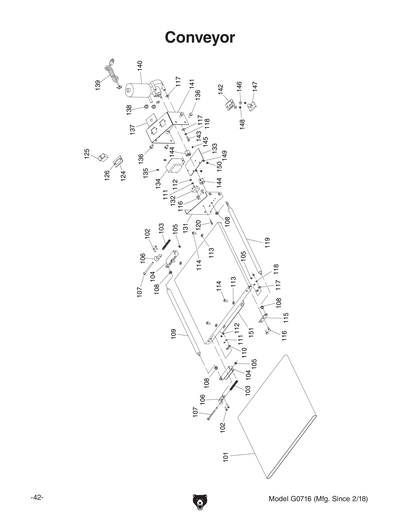 Part Diagram for G0716