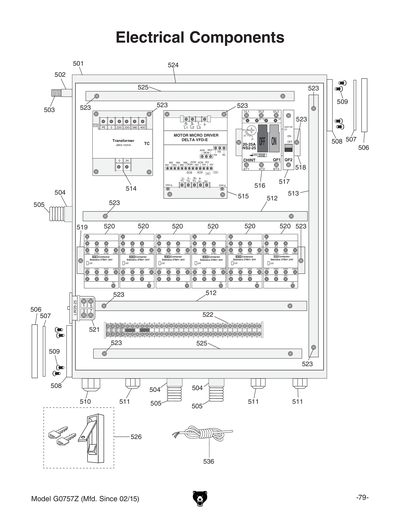 Part Diagram for G0757Z