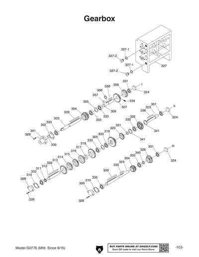 Part Diagram for G0776