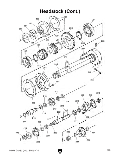 Part Diagram for G0782
