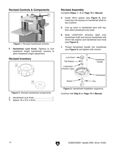 Part Diagram for G0890