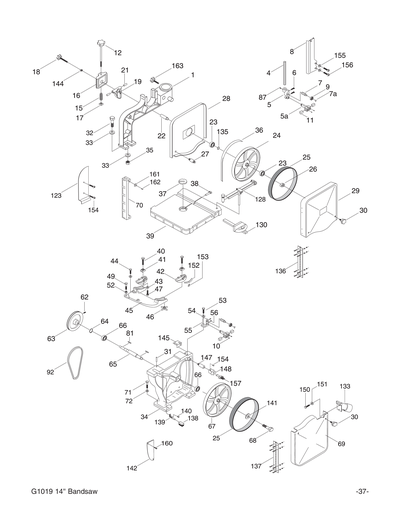 Part Diagram for G1019