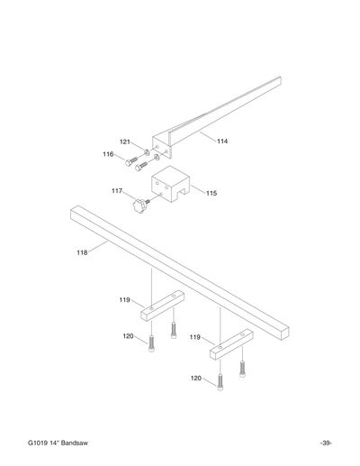 Part Diagram for G1019