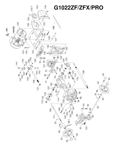 Part Diagram for G1022ZF