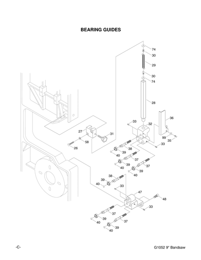 Part Diagram for G1052