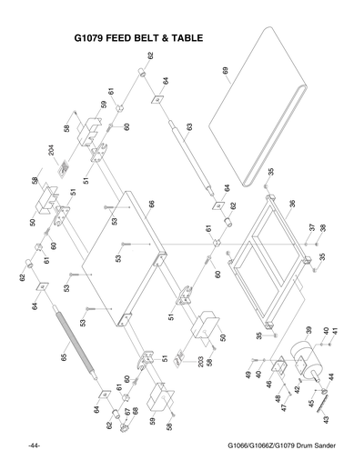 Part Diagram for G1079