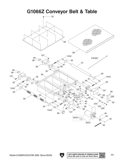 Part Diagram for G1079R