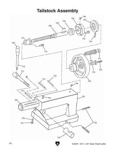 Part Diagram for G4016