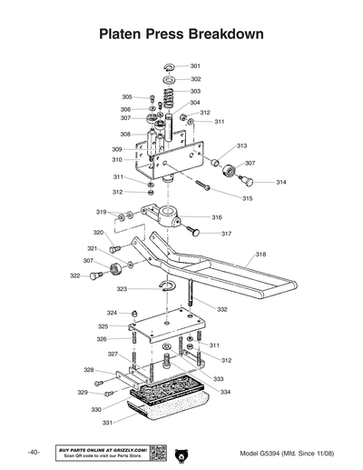Part Diagram for G5394