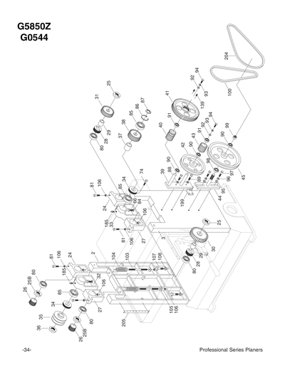 Part Diagram for G5850Z