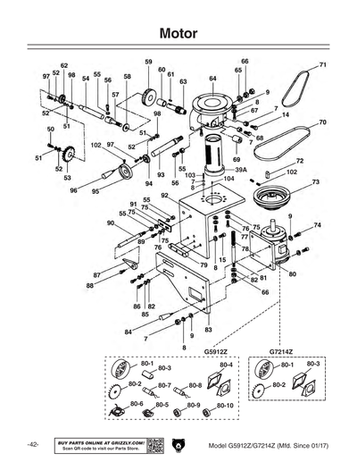 Part Diagram for G5912Z