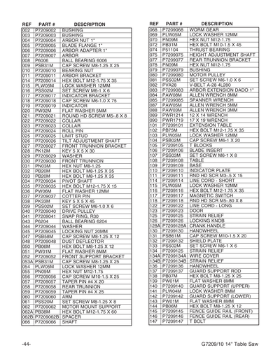 Part Diagram for G7210
