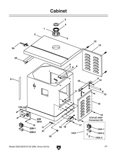 Part Diagram for G7214Z