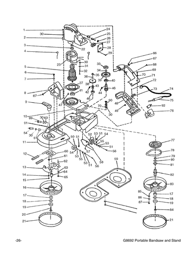 Part Diagram for G8692