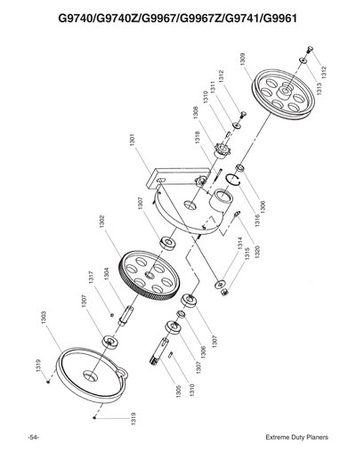 Part Diagram for G9740Z