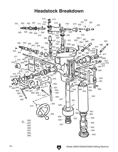 Part Diagram for G9901