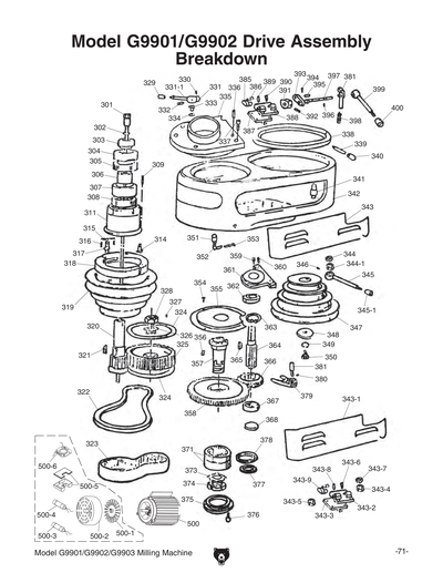 Part Diagram for G9902