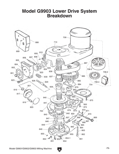 Part Diagram for G9903