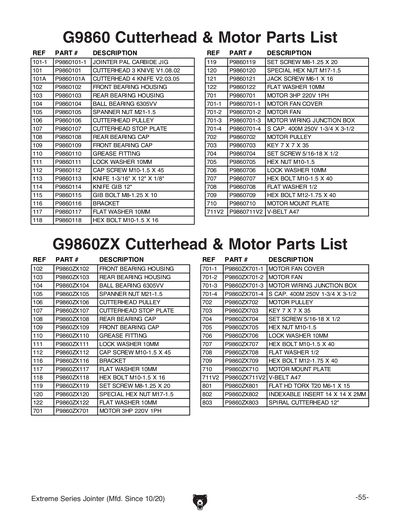 Part Diagram for G9953ZXF