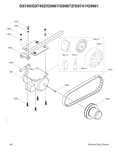 Part Diagram for G9961