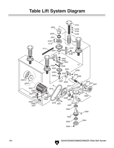 Parts for G9962Z 24