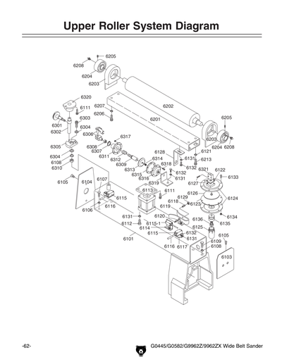 Part Diagram for G9962Z