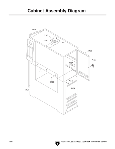 Part Diagram for G9962Z