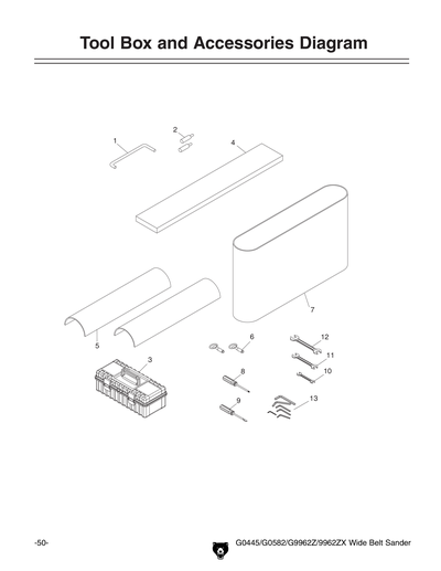Part Diagram for G9962ZX