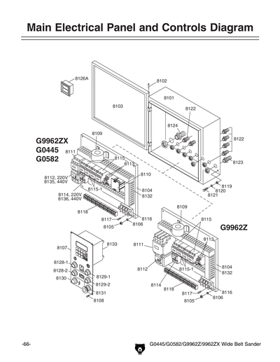 Parts for G9962ZX 24