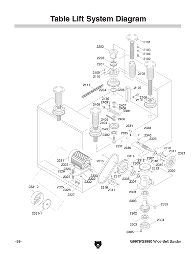 Part Diagram for G9980