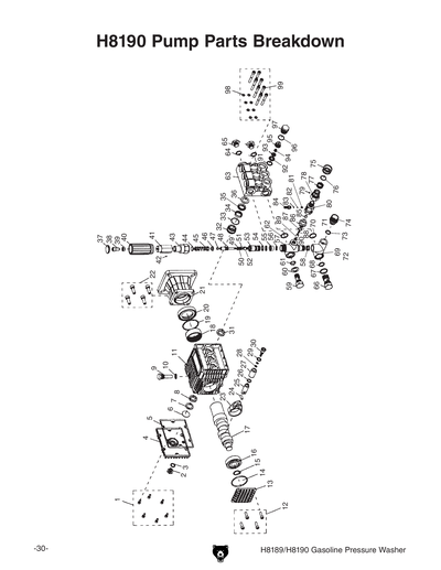 Part Diagram for H8190