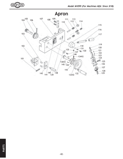 Parts for M1099 10