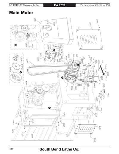 Part Diagram for SB1039