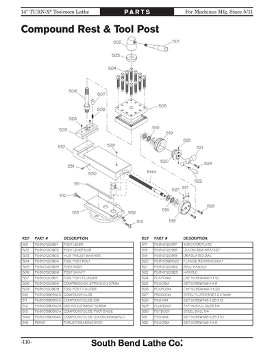 Part Diagram for SB1039F