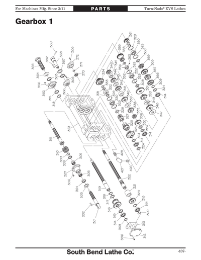 Part Diagram for SB1043PF