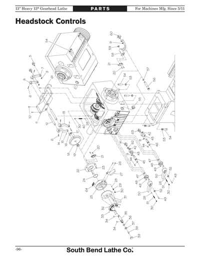 Part Diagram for SB1050